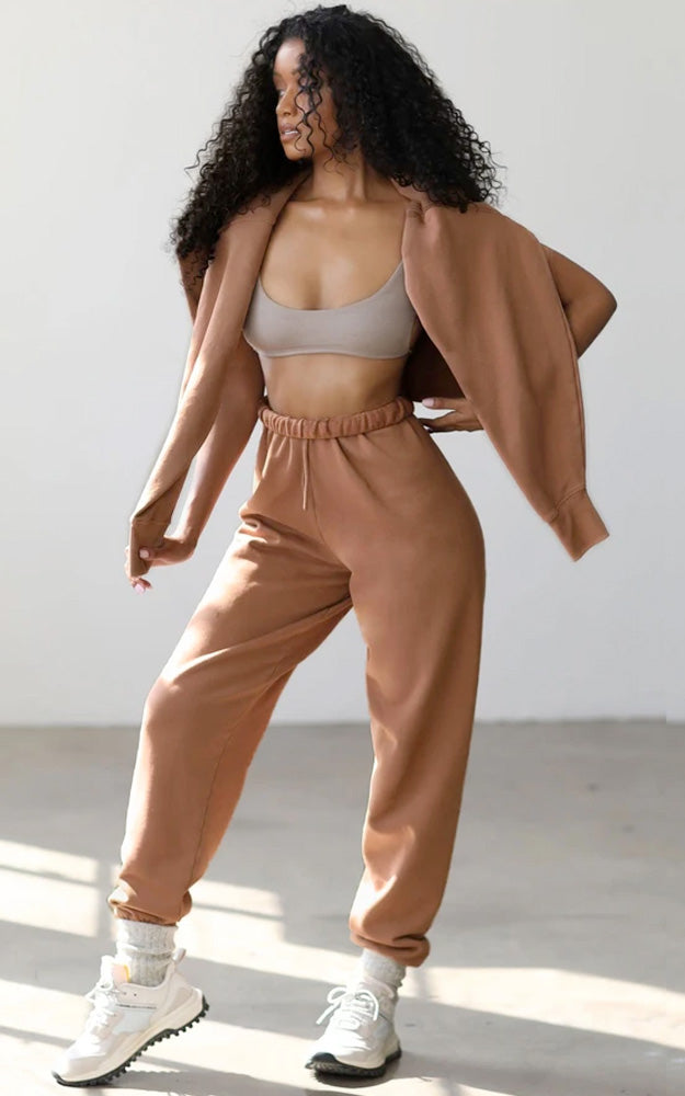Joah Brown - The Contour Corset Styled with The Oversized Jogger
